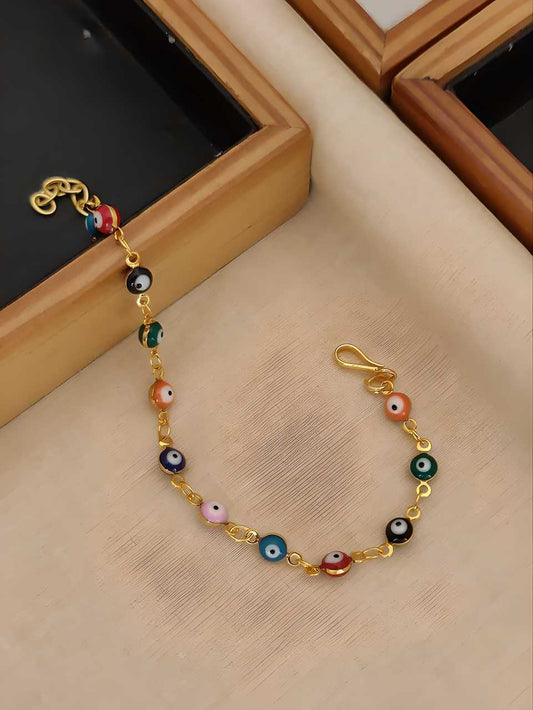 Golden Evil Eye Bracelet