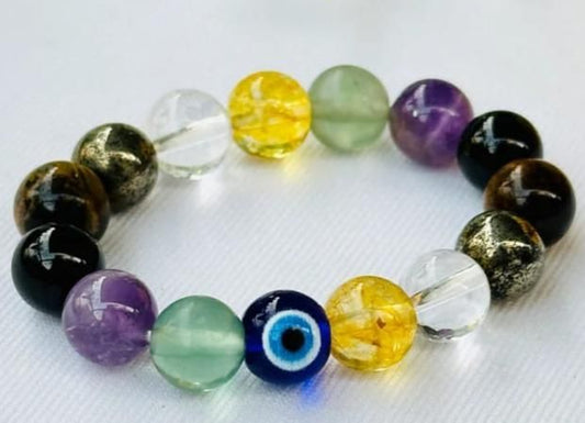 Evil Eye Natural Stones Bracelet