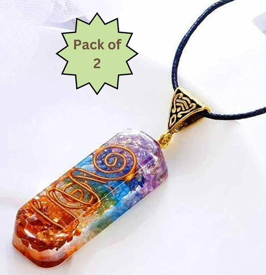 Titanium Quartz Stone Pendant