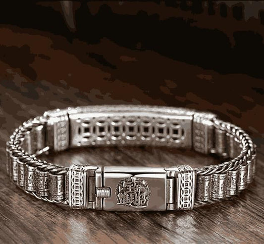 Men Cuff Charm Bracelet