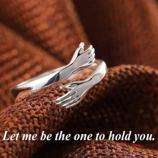 Silver Hug Ring