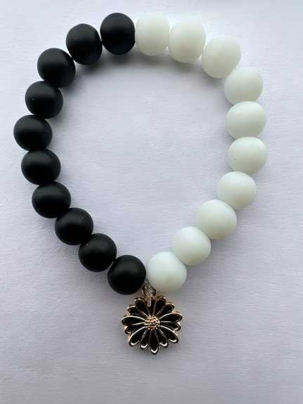 White & Black Bracelets