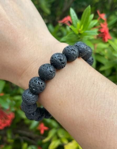 Natural Lava Stone Bracelet
