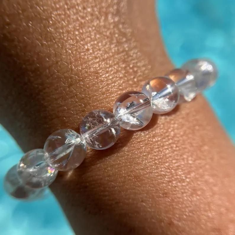 Crystals Quartz Stone Bracelet